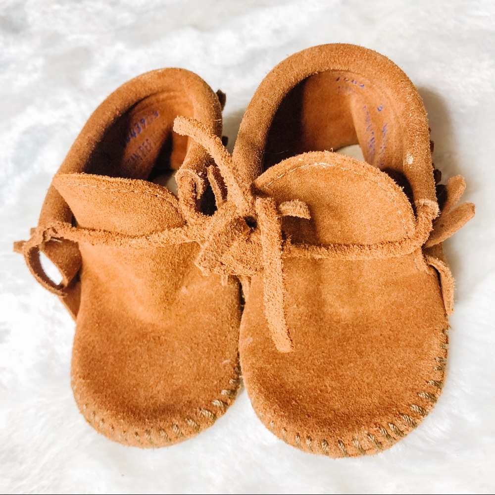 Minnetonka Fringed Booties